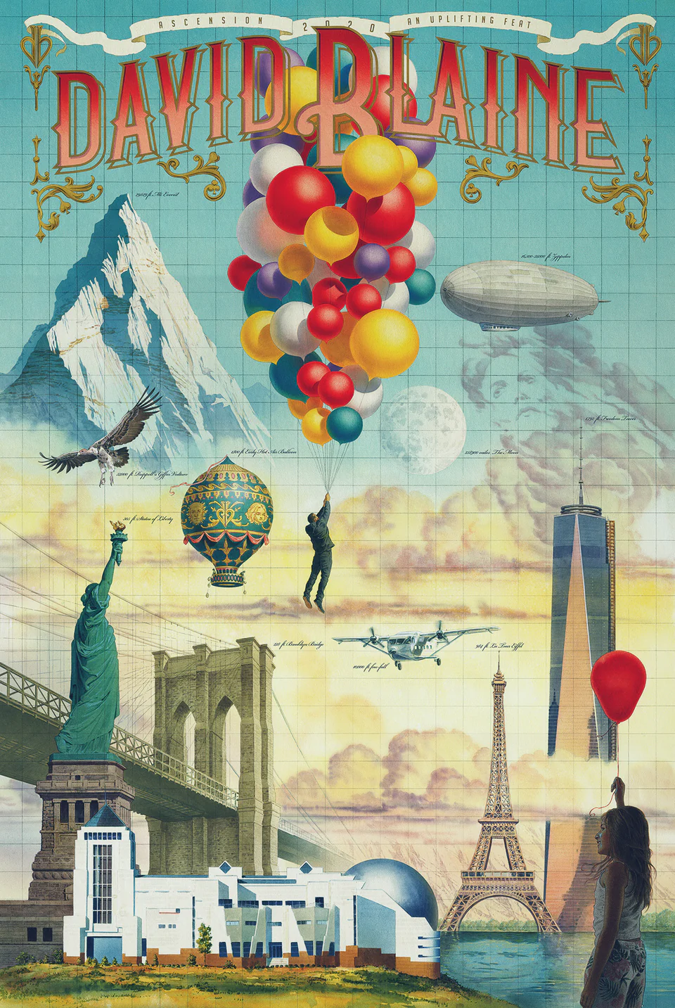 David Blaine - Ascension Poster