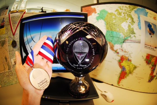 Americas Challenge Trophy and Medal