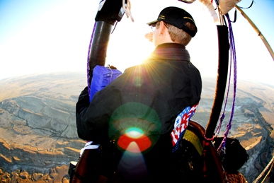 Troy Above Mesa Gigante