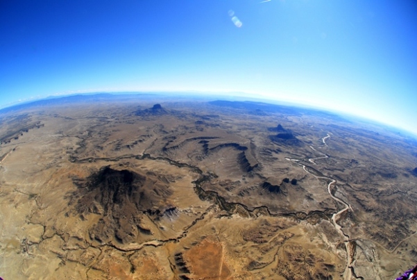 Cerro Cuate, with Cabezon Peak behind